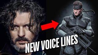 David Hayter confirms new voice lines for metal gear solid