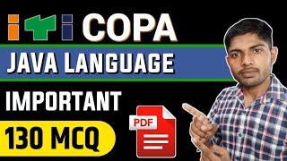 ITI COPA Java MCQ Questions and Answers with PDF Most important java programming language MCQs