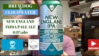 #1237 Brewdog vs Cloudwater | New England IPA 6.8%abv (#ScottishCraftBeer)