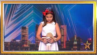 ¿Listo para temblar de miedo con esta niña y su muñeca? | Audiciones 1 | Got Talent España 2019