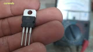 cara men ukur transistor D 313