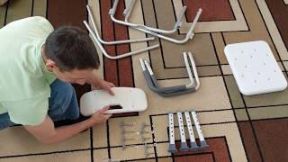 HOW TO ASSEMBLE A NO TOOL BATH CHAIR | VAUNN BATH CHAIR