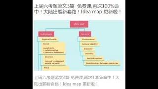 上周六考题范文3篇 免费课,再次100%命中！大陆出题新套路！Idea map 更新啦！L268