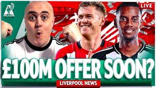 LIVERPOOL BELIEVE ISAK IS POSSIBLE + NATHAN COLLINS LINKED TO MOVE | Liverpool Latest Transfer News