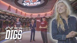 Taylor Makar and Scott Morrow give us an exclusive look inside Mullins Arena at UMass