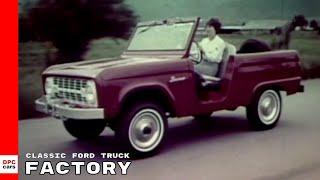 Classic Ford Truck Factory Footage