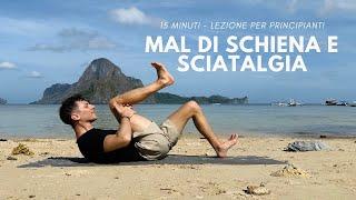 15 Minuti Yoga - Guarire da sciatalgia e mal di schiena