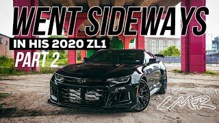 1200 HORSEPOWER: Went sideways in this NFL Champion's 2020 ZL1 Camaro!