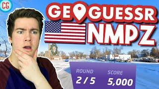 The HARDEST Way to Play USA GeoGuessr - NMPZ Practice Games