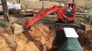 Underground Storm Shelter Install - Lifesaver LS-12 - Smith Lake, AL (part 2)