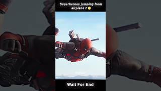 Superheroes Jumping From Airplane ️