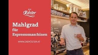 Mühlen 1x1: Der optimalen Mahlgrad für Espresso - DieRöster