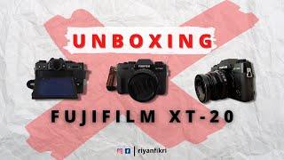 UNBOXING CAMERA FUJIFILM XT-20