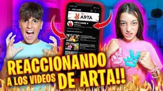 REACCIONAMOS A LOS VIDEOS DE ARTA Y PASÓ ESTO *CAOS TOTAL