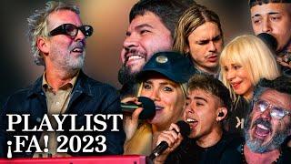 ¡Tu playlist 2023! | Santiago Motorizado, Nacha Guevara, Airbag, Cristian Castro, Luck Ra, BM y más