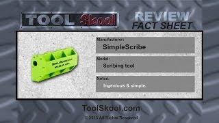 SimpleScribe Scribing Tool - Inventor's Corner - Review