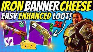 Easy IRON BANNER DOUBLE Loot Farm CHEESE! New GM Nightfall Weapons Inventory & Changes! Destiny 2