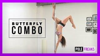 Intermediate Pole Dance Butterfly Combination