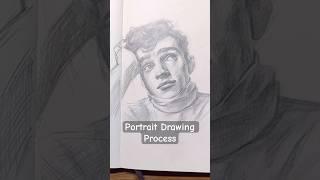 1/2 Portrait Drawing Process #drawing #drawingtutorial #sketch #드로잉 #drawingprocess #howtodraw #인물화