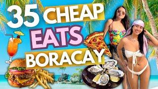 2025 Boracay Food Guide: 35 BUDGET Eats (w/ Prices) • Best Beachfront Restos • Food Trip Travel Vlog