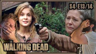 DOUBLE EPISODE "Alone" and "The Grove" *THE WALKING DEAD* S4 E13 and 14 REACTION