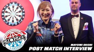 Mayumi Ouchi vs Lorraine Hyde | Post match interview #Lakeside2024