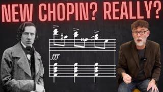 THE NEWLY DISCOVERED CHOPIN WALTZ!