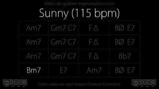 Sunny (115 bpm) : Backing Track