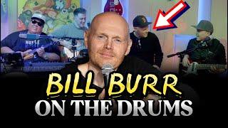 Bill Burr Plays Drums With Sunny and The Black Pack