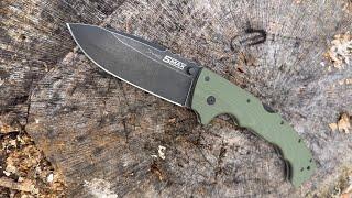 ONE OF THE TOUGHEST FOLDERS ON EARTH!! The Cold Steel​⁠ 5 MAX!! @csknives  #survival #bushcraft