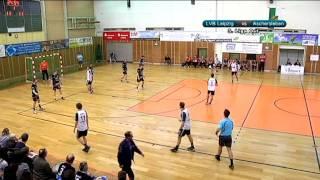 Spielausschnitt von SG LVB - HC Aschersleben 26:24 (13:11)