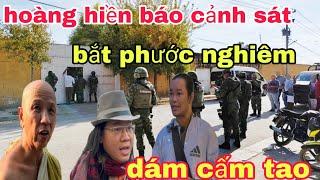 Đuổi một sư hoàng hiền cấm quay phim đoàn minh tuệ phước nghiêm ra lệnh cho vệ sỹ