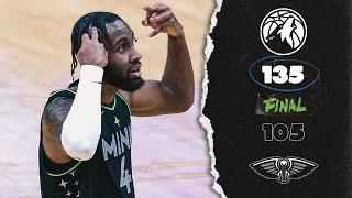 Highlights | Minnesota Timberwolves 135-105 New Orleans Pelicans - March 11, 2021