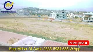 Exceutive plot for sale At Bahria Hills View top height solid land with prime Location