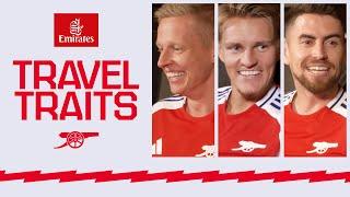 Emirates Travel Traits with Zinchenko, Jorginho and Odegaard | Episode 1