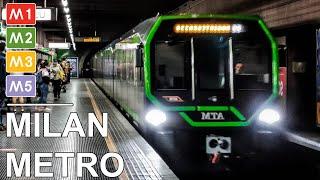  Milan Metro - All the Lines / Metro di Milano - Tutte le linee (4K) (2020)