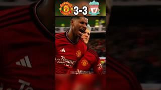 Manchester United 󠁧󠁢󠁥󠁮󠁧󠁿 VS Liverpool Antony Aura Premier League Greatest Comeback