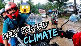 Trip cancel ചെയ്യാം  | Scared weather | Heavy rain, lightning & thundering  ️