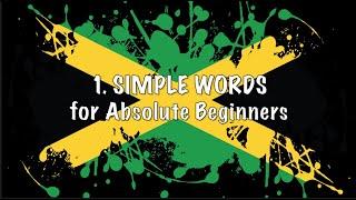 Learn Jamaican Patois With Me  1. Simple Words For Absolute Beginners | Jamaican Accent