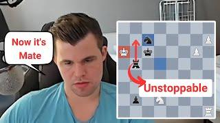 Magnus Crushes Opponent with Unstoppable Checkmate