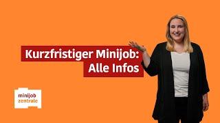 Kurzfristiger Minijob ohne Verdienstgrenze: Unbegrenzt viel verdienen? Das musst du wissen!