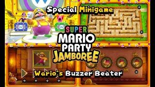 Super Mario Party Jamboree | Special Minigame | Wario's Buzzer Beater