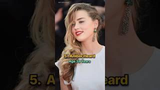 Top 10 Most Beautiful  Hollywood Actress With Their Age #youtubeshorts #hollywood #facts #cute #cute