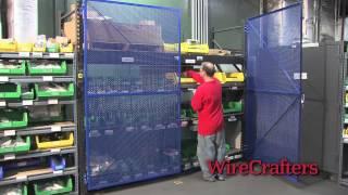 WireCrafters Secure Pallet Rack Enclosures