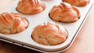 Mini Butter Bread (Taste of Braided Hotel Bread,  Easy Danish Bread)