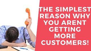 How To Get More Customers For Your Business| Why Customers Don't Come Back |Sales Anubhav Srivastava