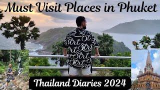 Phuket Thailand| Vlog| Must Visit Places| Best Places| Ton Sai Waterfall| Promthep Cape| Wat Chalong