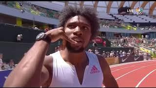 Men's 200m USATF Outdoor Championships finals - Noah Lyles beats Erriyon Knighton