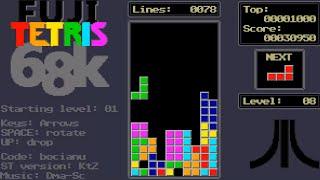 ATARI ST Fuji Tetris 68k WIP By Bocianu KtZ Dma Sc TOOK IT FROM SABERMAN RETRO NEWS