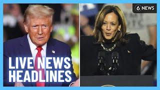 LIVE: Polls set to close in US presidential election | 6 News